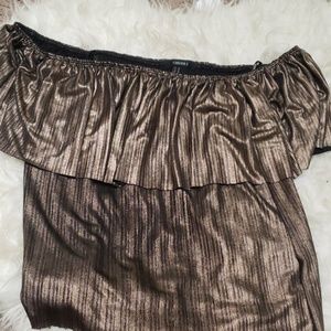 Off the shoulder forever 21 top
